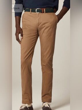 J. Crew Men's Slim 484 Chinos in Tan